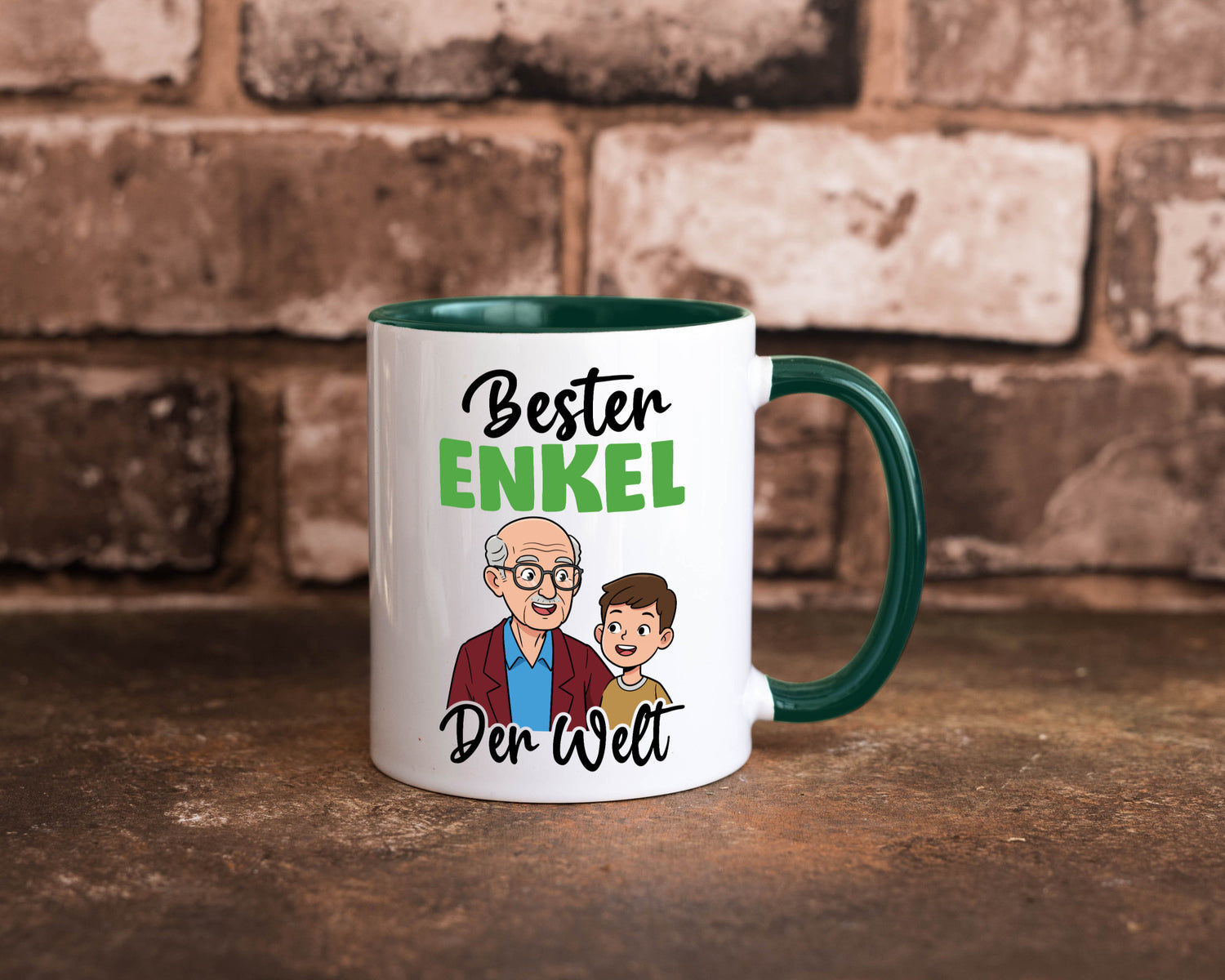 Bester Enkel | Großmutter Großvater Oma Opa lustiger Spruch Geschenk Familie