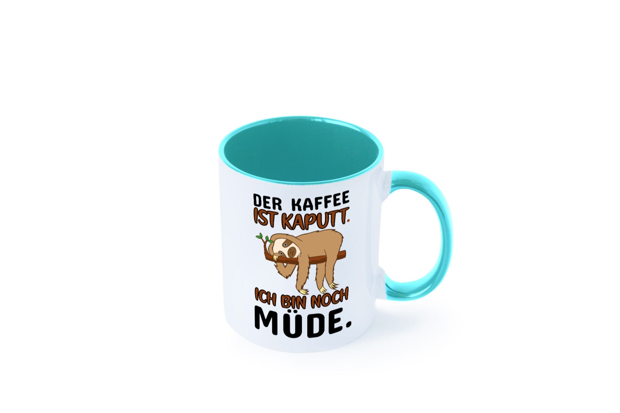 Der Kaffee ist kaputt v2 Geschenk Humor Geschenkidee lustiger Spruch Tasse