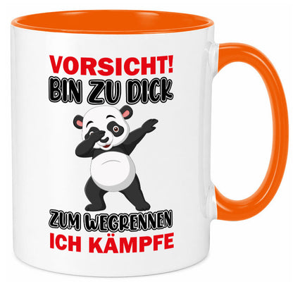 Ich bin ein Kämpfer Geschenk Humor Geschenkidee lustiger Spruch Tasse