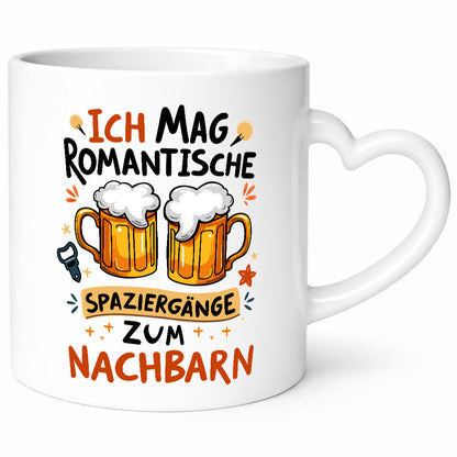 Spaziergang zum Nachbarn | Biertrinker Lieblingsnachbar v2 Humor Geschenkidee
