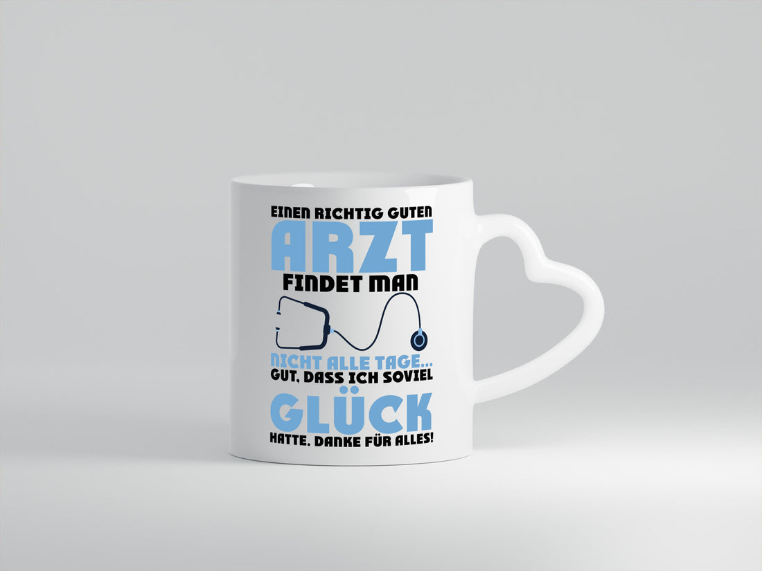 Richtig guter Arzt | Dankeschön Doktor Stethoskop Humor Geschenkidee Tasse