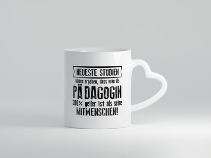 Neuste Studien: Pädagogin | Pädagogik lustig Humor Geschenkidee Geschenk Tasse