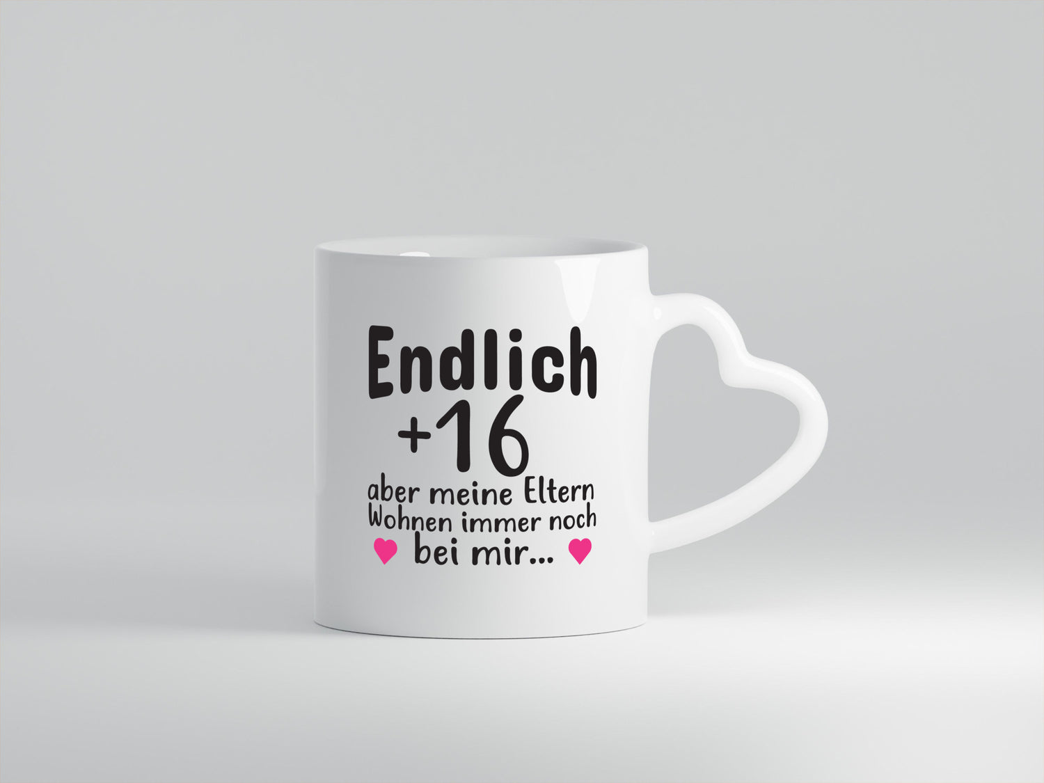 Endlich 16 | Geburtstag Tasse Spruch Mädchen Geschenkidee Humor