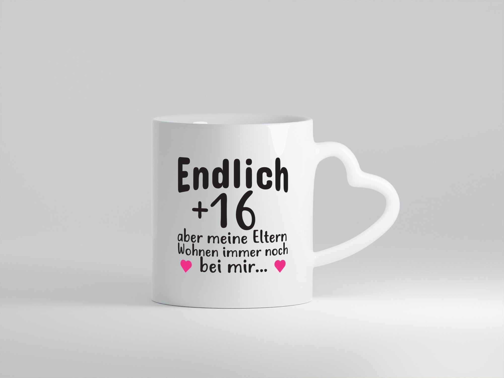 Endlich 16 | Geburtstag Tasse Spruch Mädchen Geschenkidee Humor