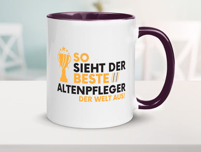 Der Weltbeste Altenpfleger | Pflegepersonal Altenheim lustig Humor Geschenkidee