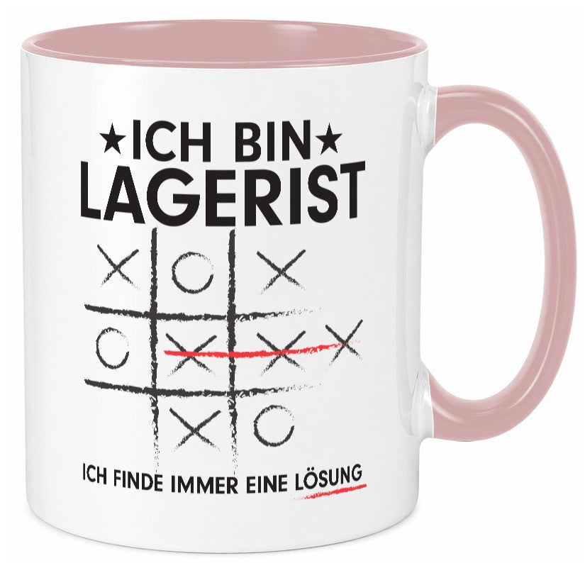 Löse Probleme: Lagerist | Lageristen Lager Arbeiter lustiger Spruch Geschenk Tasse