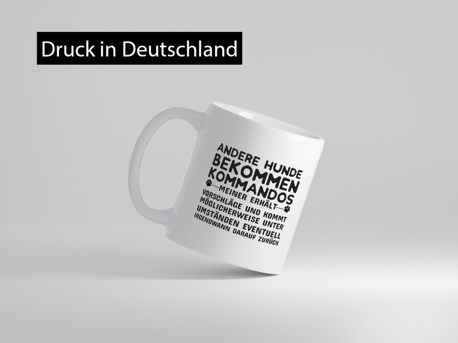 Hunde Training | Hundebesitzer Tasse Hundekommando lustig Tierliebhaber Humor