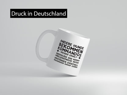 Hunde Training | Hundebesitzer Tasse Hundekommando lustig Tierliebhaber Humor