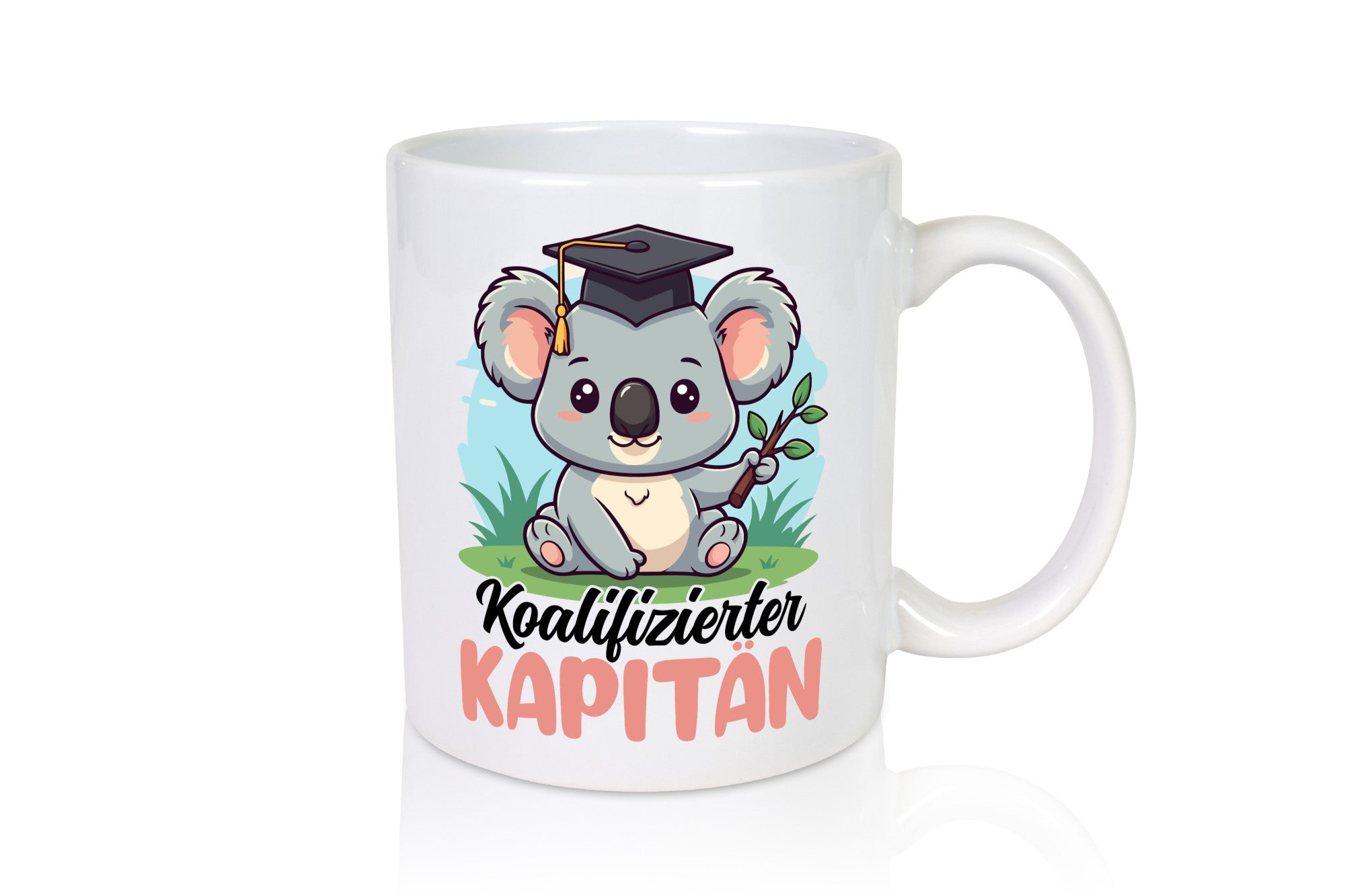 Koalifizierter Kapitän | Schiffskapitän Schiff Humor Geschenkidee Tasse