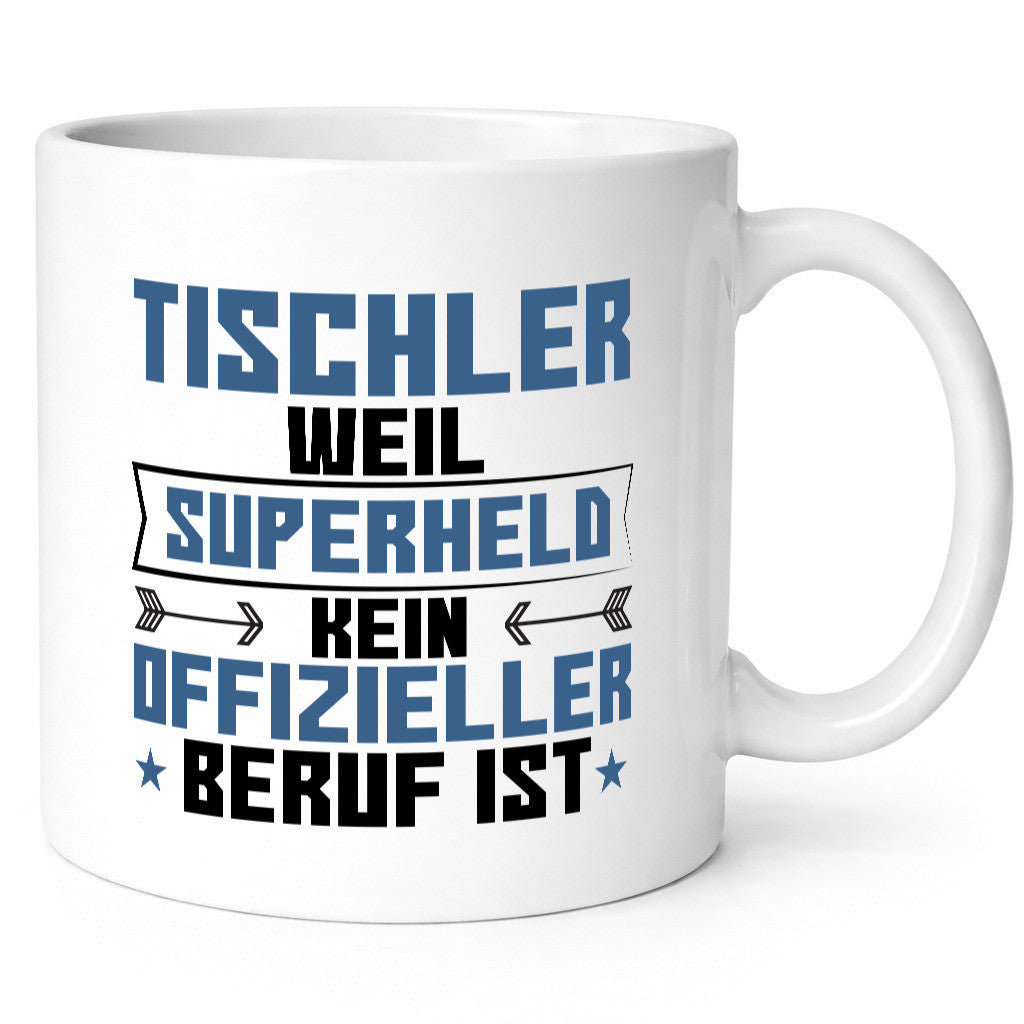 Superheld Tischler | Handwerk Beruf Tischlerei lustig Arbeit Kollegen Büro