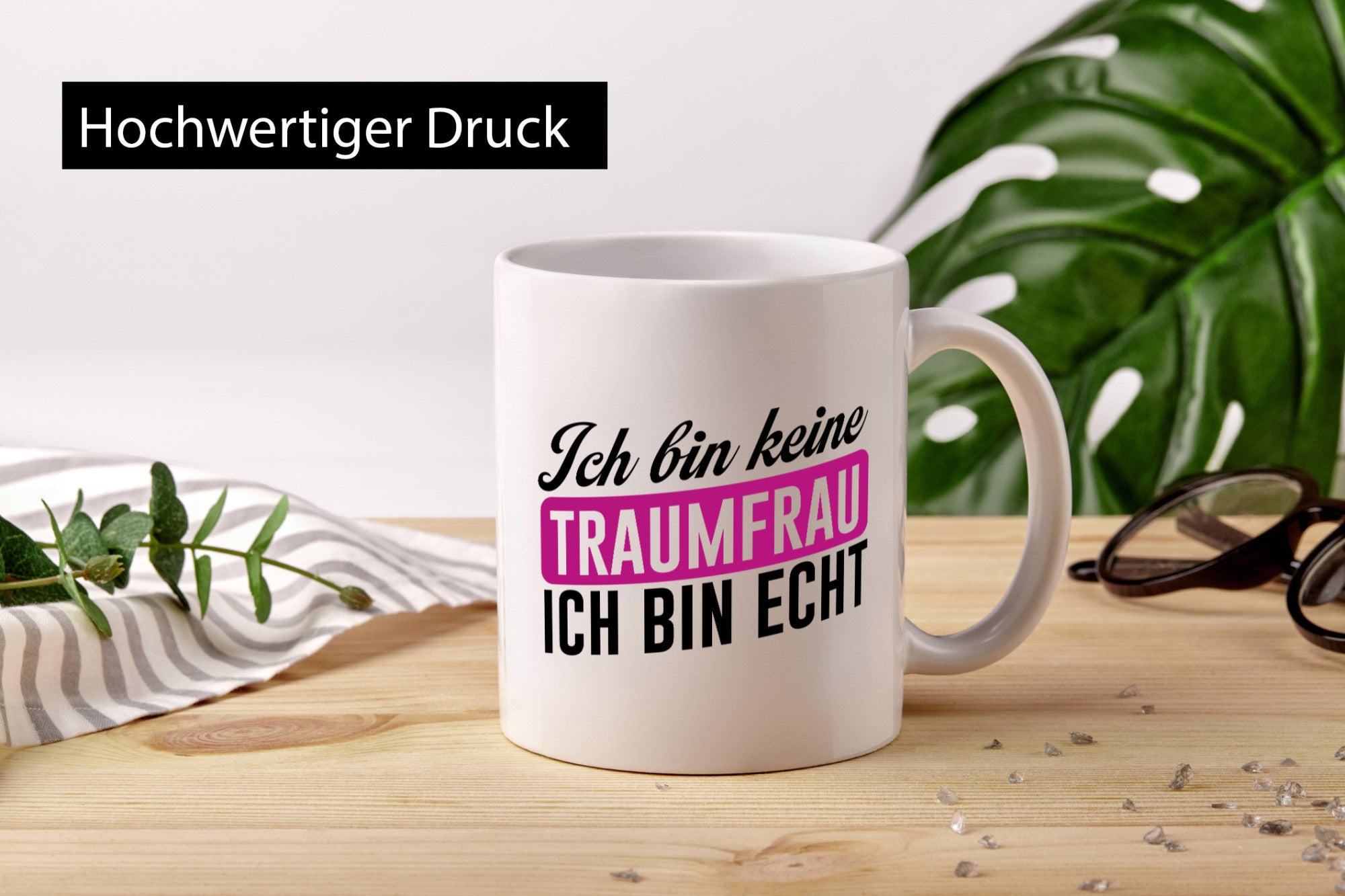 Ich bin keine Traumfrau echt | Sarkasmus lustig Humor Geschenkidee Geschenk