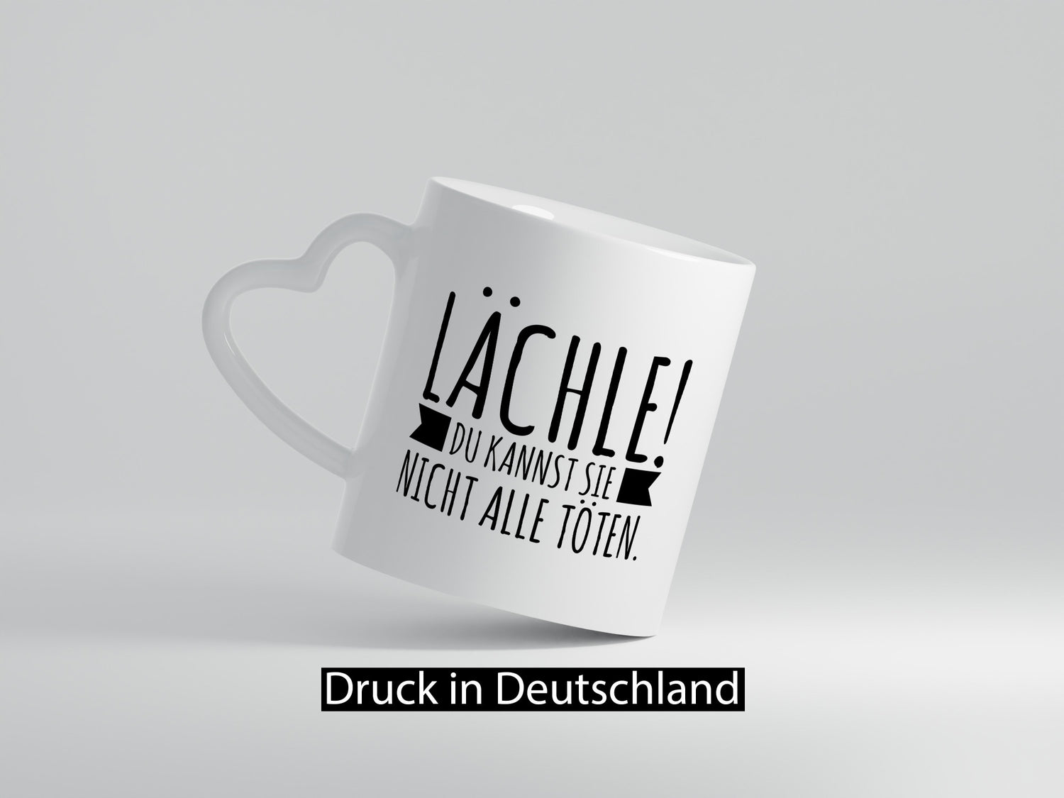 Lächle | Du kannst sie nicht alle töten Sarkasmus Spruch lustig Humor