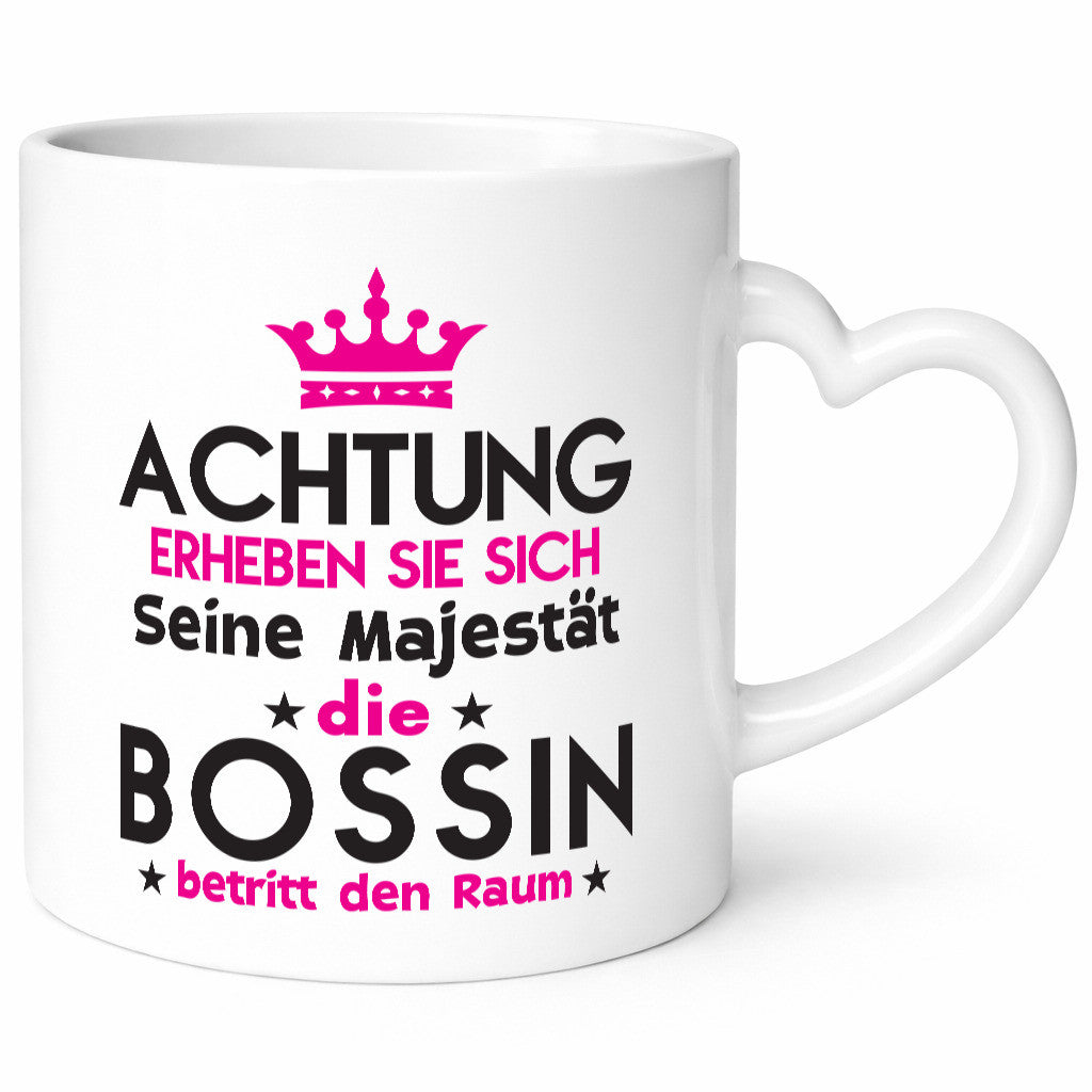 Seine Majestät Bossin | Führungskraft Vorgesetzte Geschenk Humor Geschenkidee