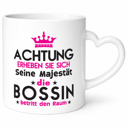Seine Majestät Bossin | Führungskraft Vorgesetzte Geschenk Humor Geschenkidee