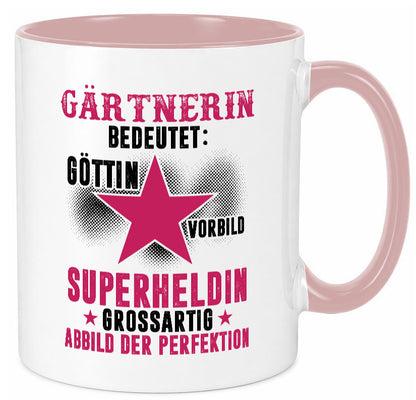Bedeutung von Gärtnerin | Gartenbau lustiger Spruch Geschenk Humor Geschenkidee Tasse