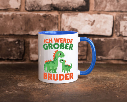 Ich werde Großer Bruder | Dino Brudersaurus lustig Humor Geschenkidee Geschenk
