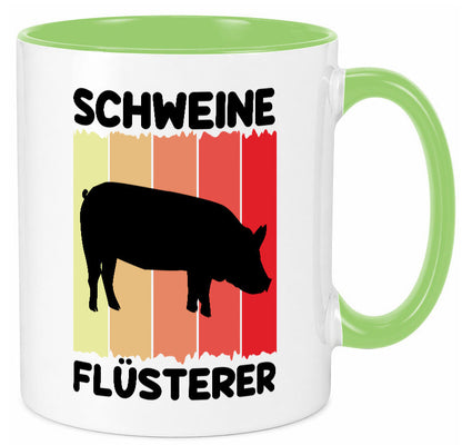 Schweine Flüsterer | Ferkel Bauer Landwirt v2 Geschenk Humor Geschenkidee