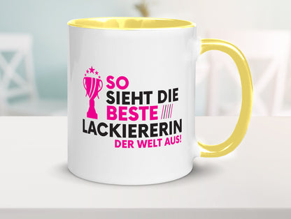 Die Weltbeste Lackiererin | lackieren Geschenk Humor Geschenkidee lustiger
