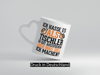 Gutaussehender Tischler | Schreiner Daumen hoch Holz lustig Humor Geschenkidee