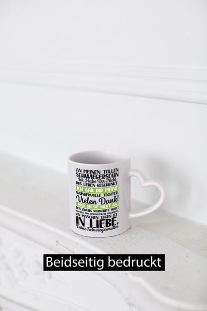 An meinen tollen Schwiegersohn vl2 lustig Familie Geschenkidee Geschenk Tasse