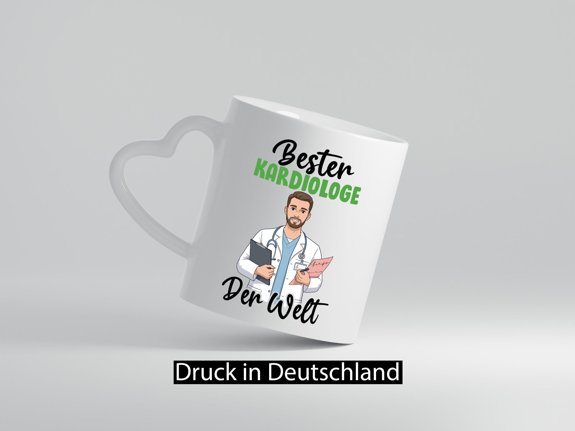 Bester Kardiologe | Kardiologie v2 Geschenk Humor Geschenkidee lustiger Spruch