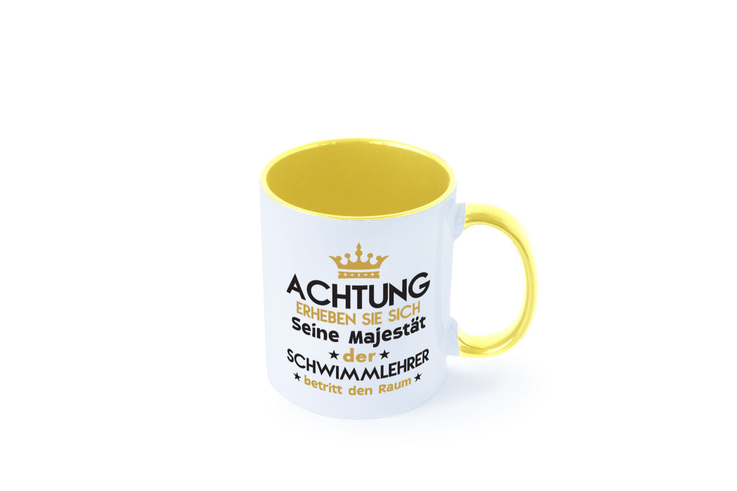Seine Majestät Schwimmlehrer | Lehrer Schüler schwimmen Geschenkidee Humor Tasse