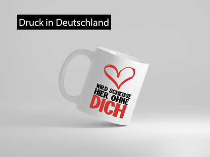 Shit Present Humor Gift Idea Funny Saying Mug