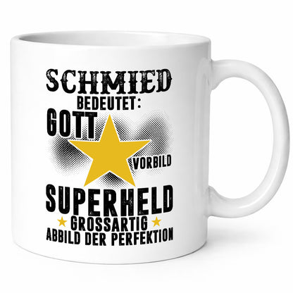 Bedeutung von Schmied | schmieden lustiger Spruch Geschenk Humor Geschenkidee