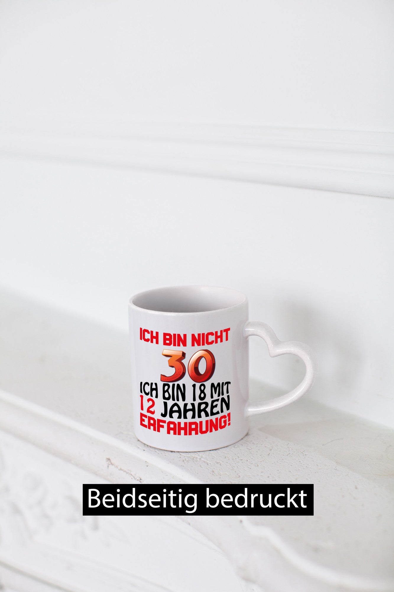 Ich bin nicht 30. lustiger Spruch Geschenk Humor Geschenkidee Tasse