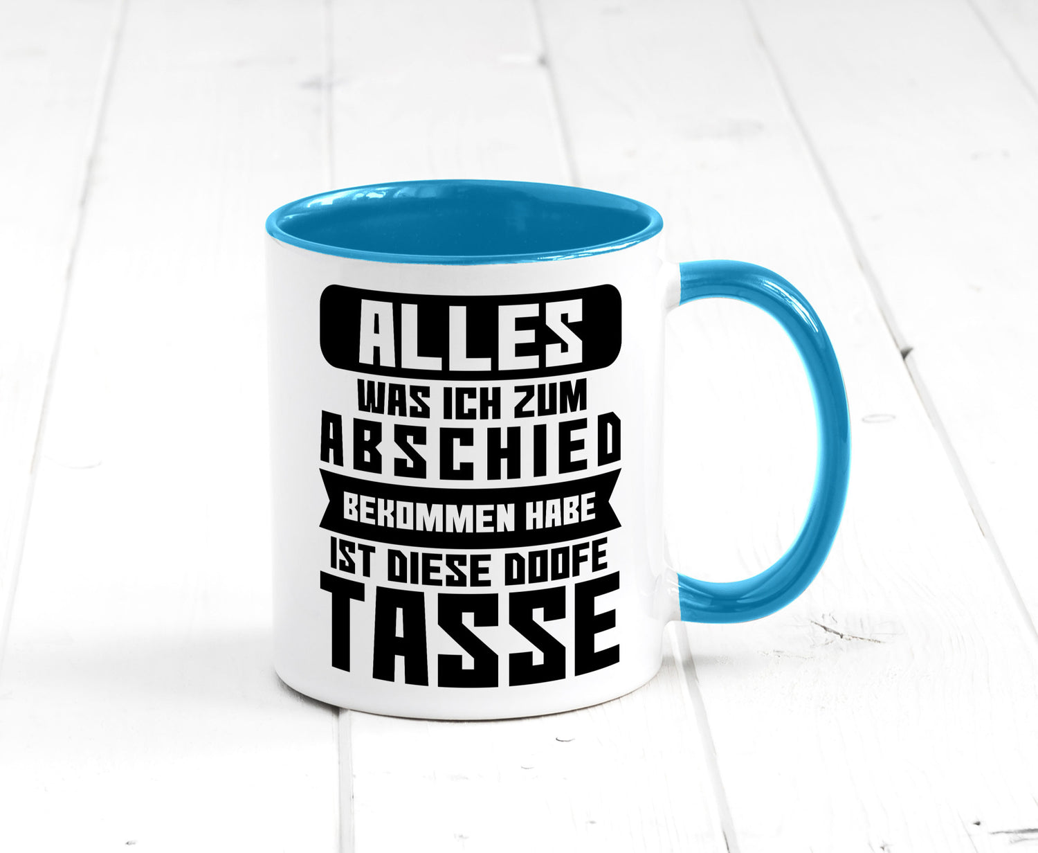 Zum Abschied | Kollegen Jobwechsel Büro Abschluss Geschenk Arbeit lustiger