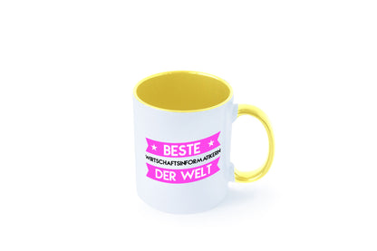 Beste Wirtschaftsinformatikerin | Wirtschaft Informatik Humor Geschenkidee Tasse
