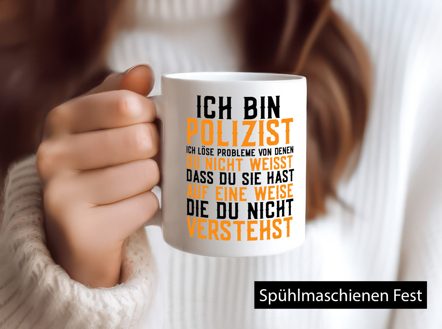 Ich bin Polizist | Polizei Beruf Job lustiger Spruch Geschenk Arbeit Kollegen