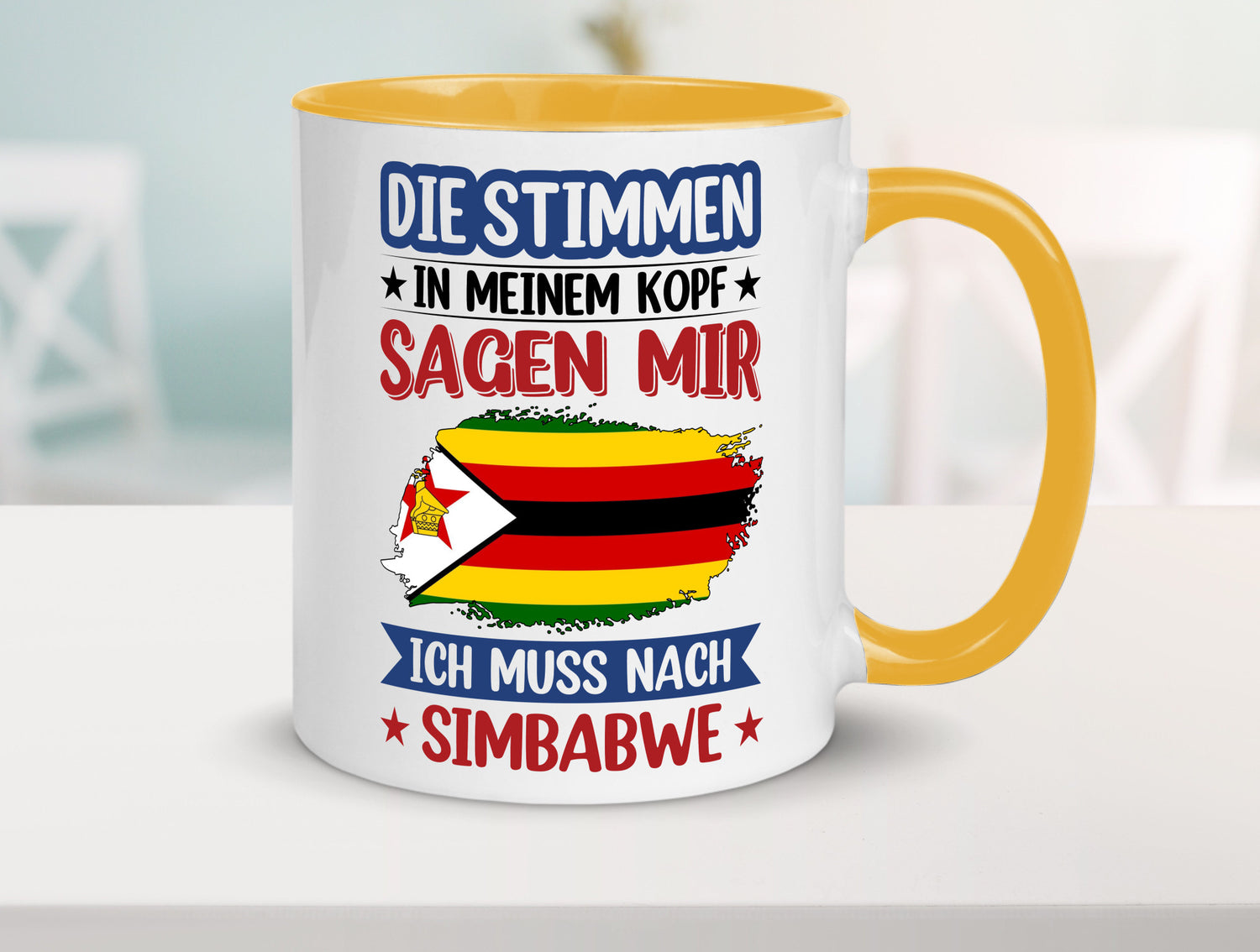 Simbabwe | Urlaub Stimmen in meinem Kopf Traumland v2 Geschenk Humor