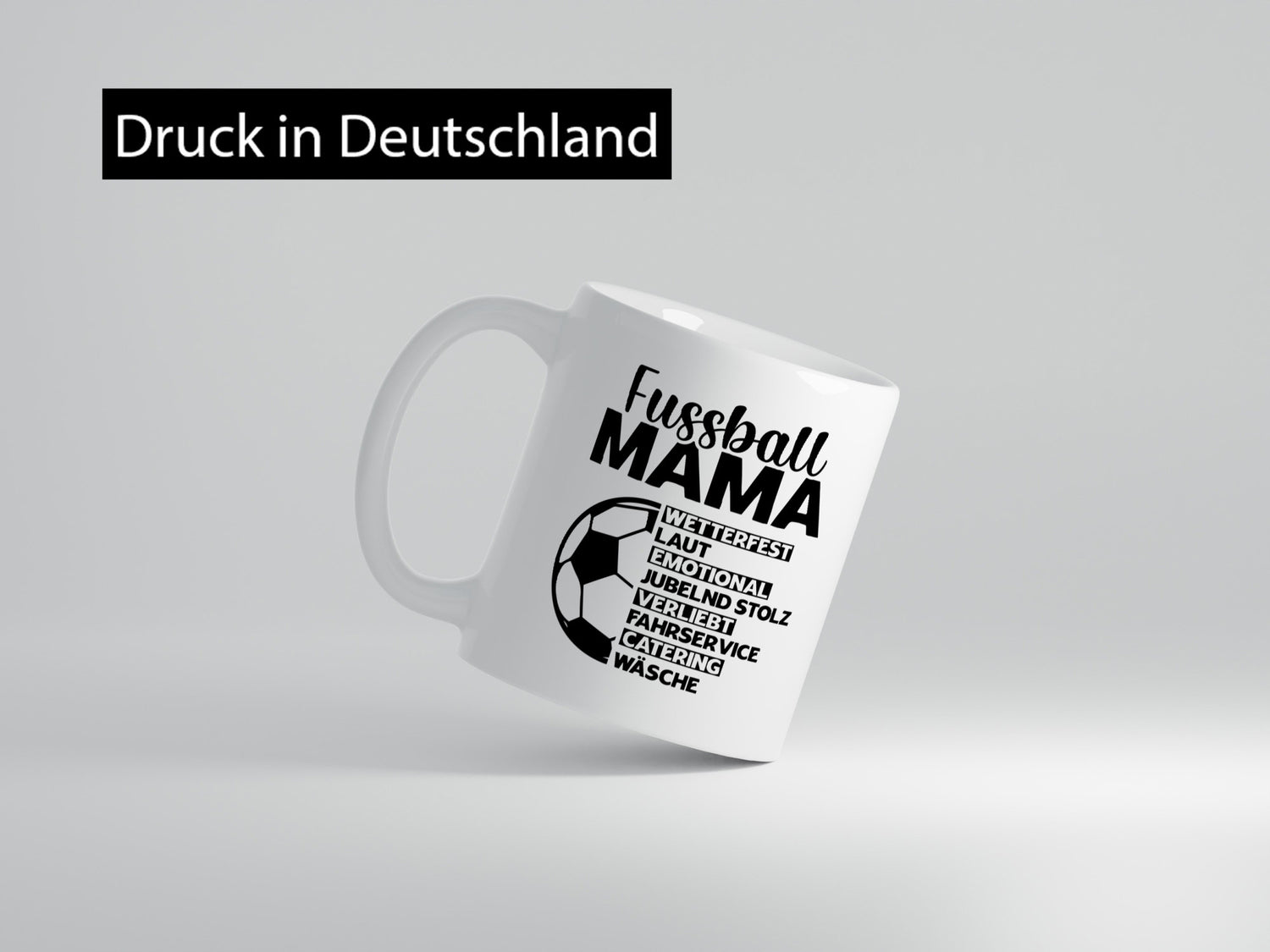 Fußball Mama | Muttertag lustig Familie Geschenkidee Geschenk Tasse