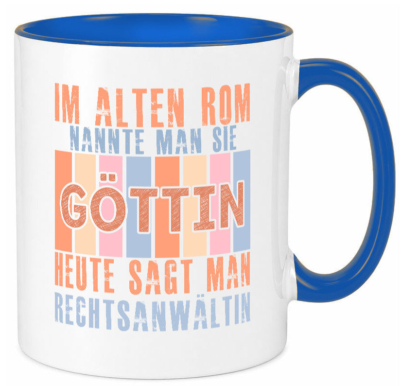 Heute sagt man: Rechtsanwältin | Jurstin Anwältin lustig Humor Geschenkidee