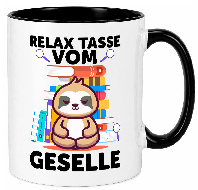 Relax Tasse: Geselle | Handwerker lustiger Spruch Geschenk Humor Geschenkidee