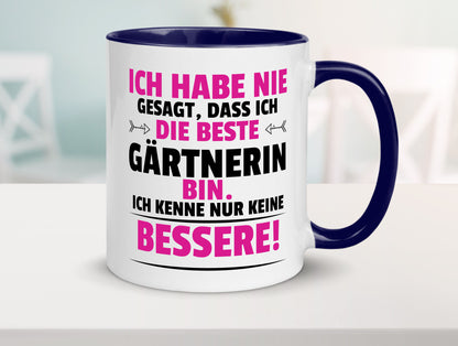 Die Beste Gärtnerin | Gartenbau lustiger Spruch Geschenk Humor Geschenkidee