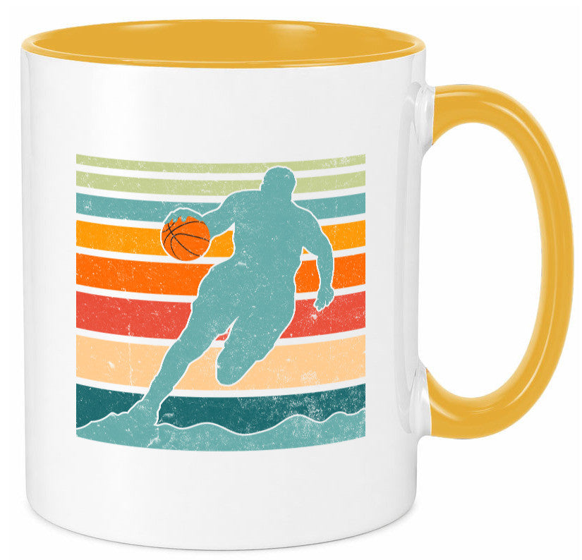 Baskeball | Baskeballspieler Baskeballfan v2 Geschenkidee Humor Tasse