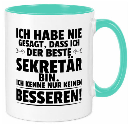 Keinen Besserer Sekretär | Büro lustiger Spruch Geschenk Arbeit Kollegen Tasse