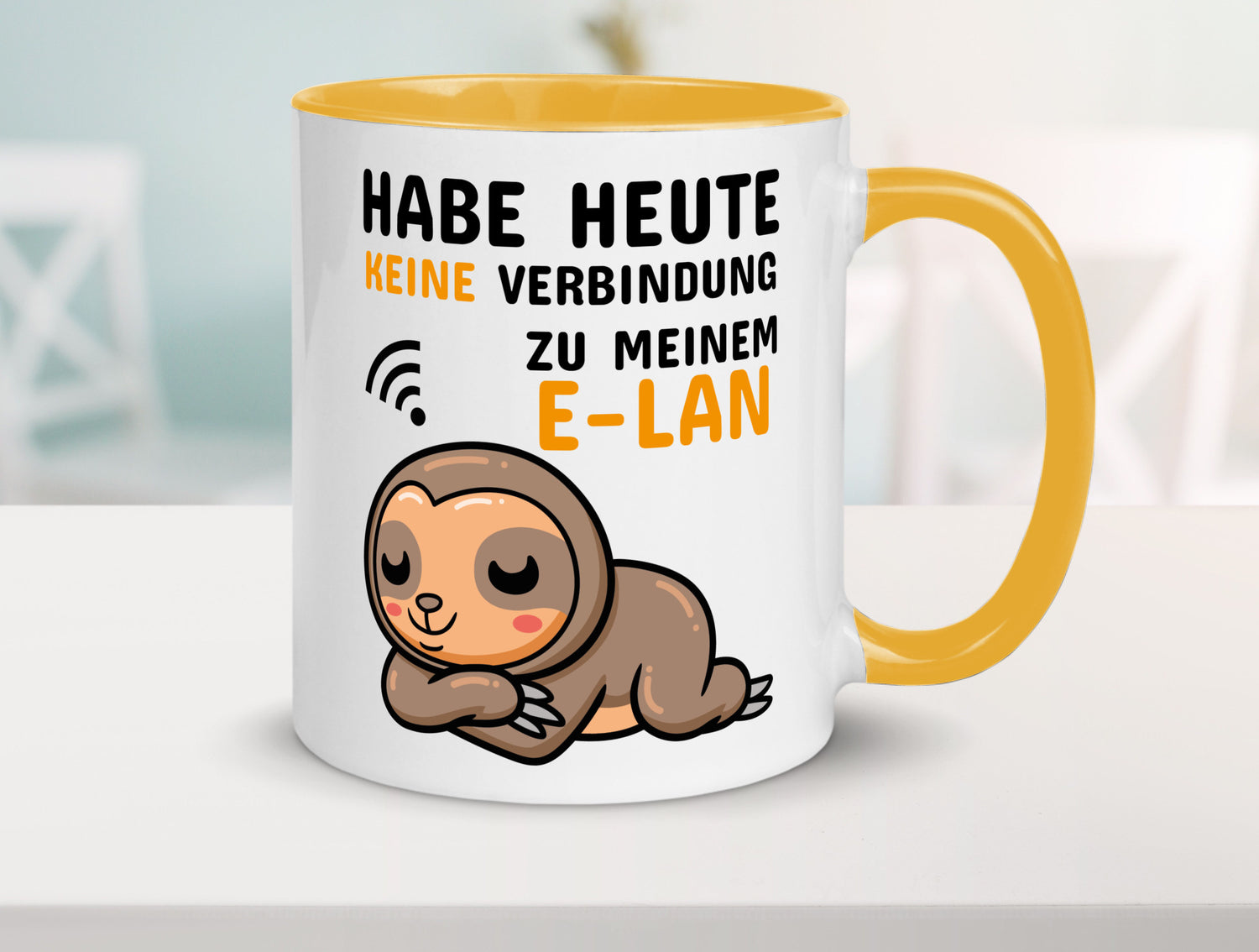 Keine Verbindung lustig Humor Geschenkidee Geschenk Tasse