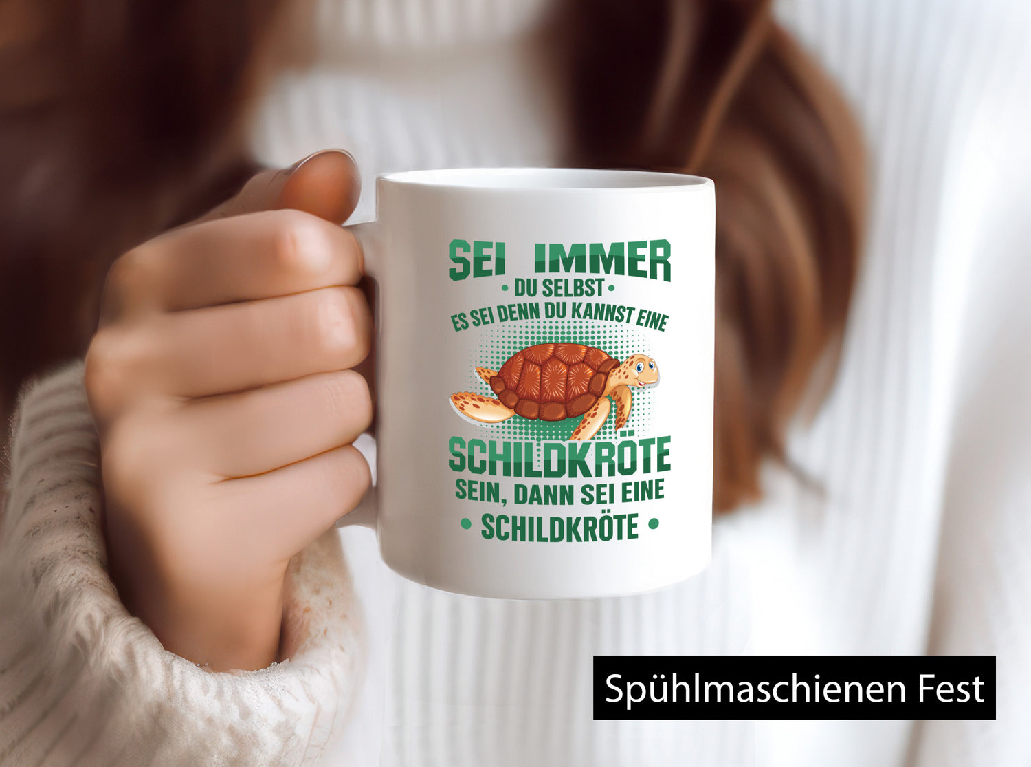 Sei eine Schildgröte | Tiere immer du Geschenk Tierliebhaber Humor lustiger