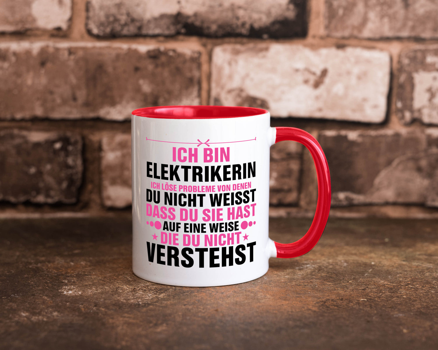 Löse Probleme: Elektrikerin | Elektronikerin Elektrik v2 Geschenkidee Humor