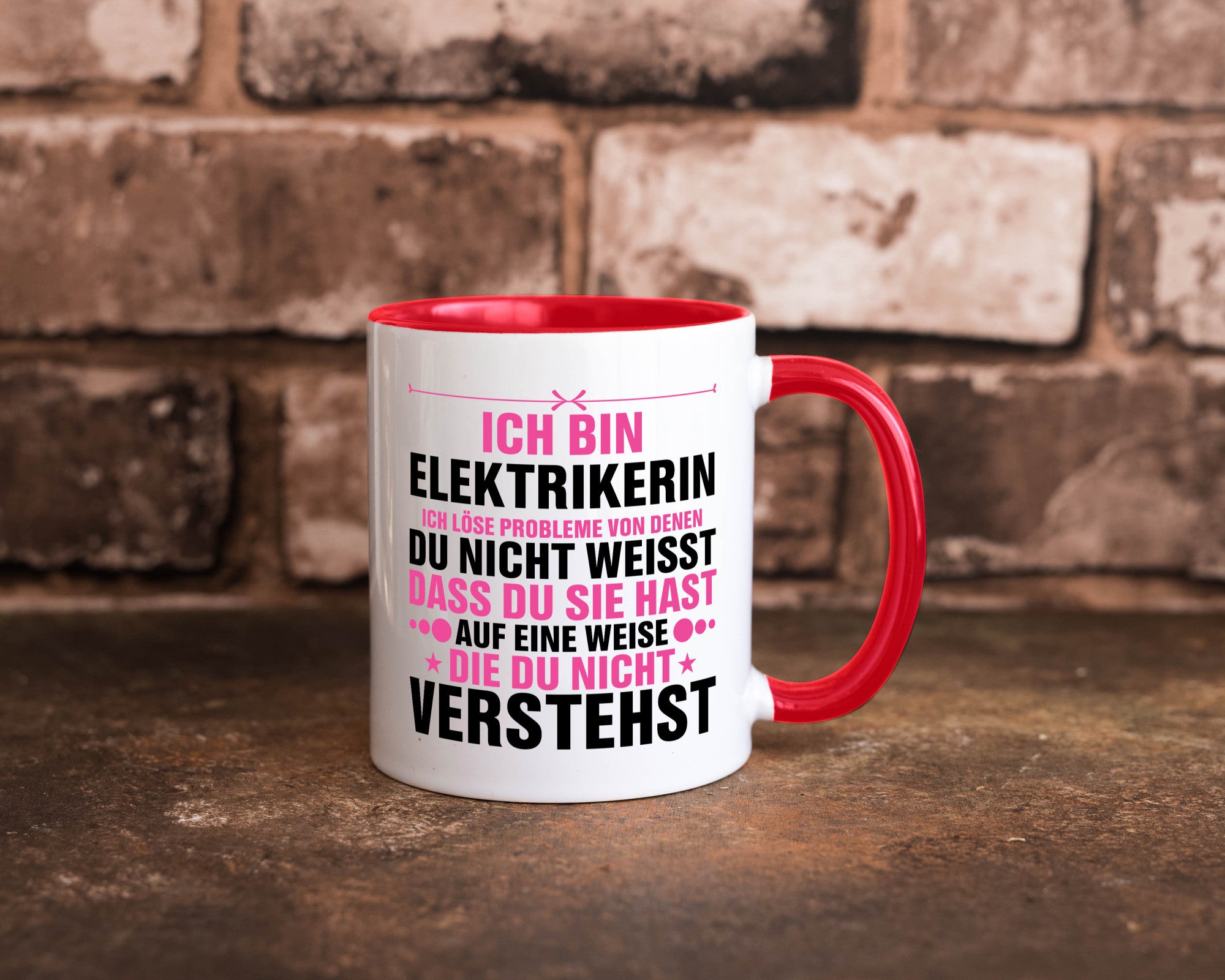 Löse Probleme: Elektrikerin | Elektronikerin Elektrik v2 Geschenkidee Humor