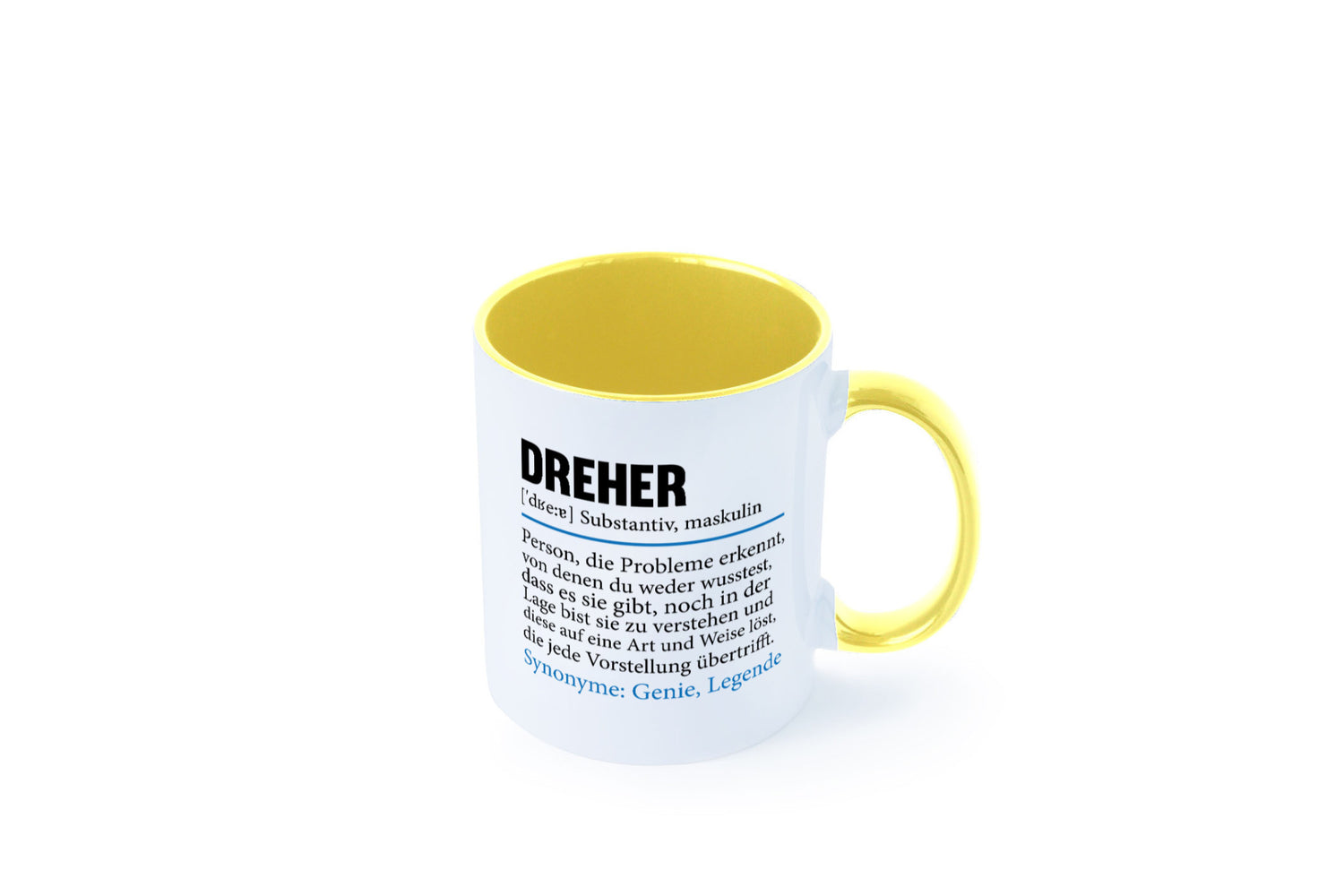 Dreher Humor | Fräser Zerspannungsmechaniker Geschenkidee Tasse