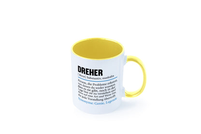 Dreher Humor | Fräser Zerspannungsmechaniker Geschenkidee Tasse