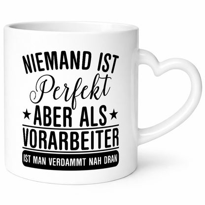 Verdammt nah dran: Vorarbeiter | Kollege Teamleiter lustig Arbeit Kollegen Büro