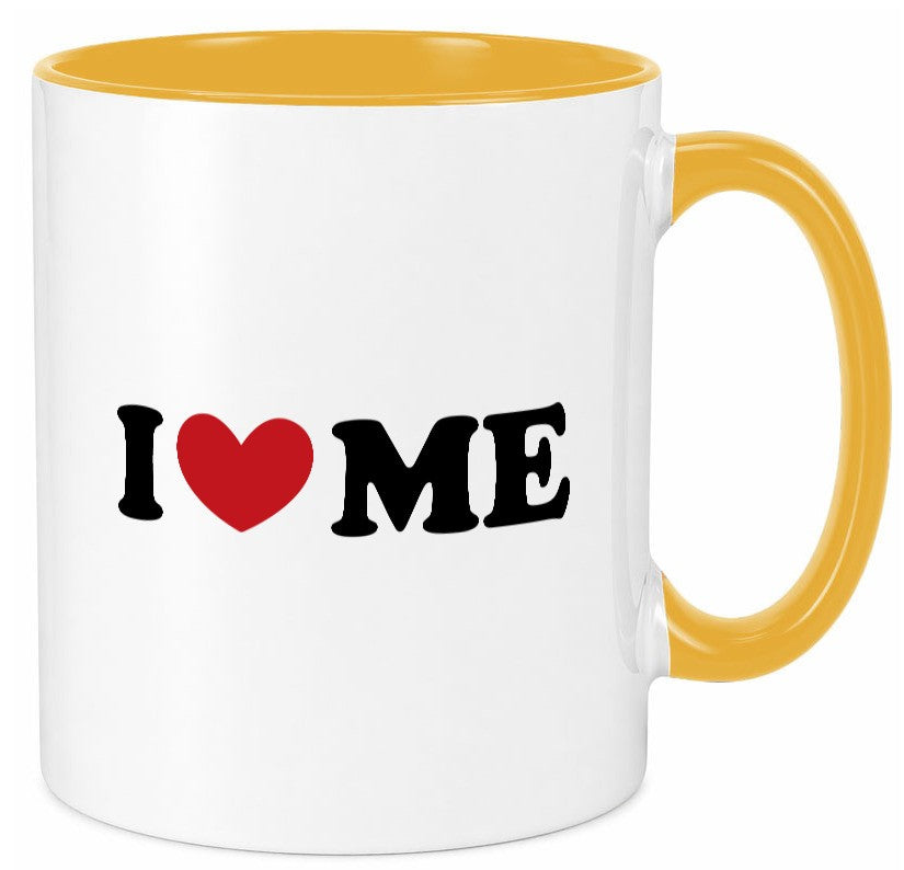 I love me vl8 Geschenk Humor Geschenkidee lustiger Spruch Tasse