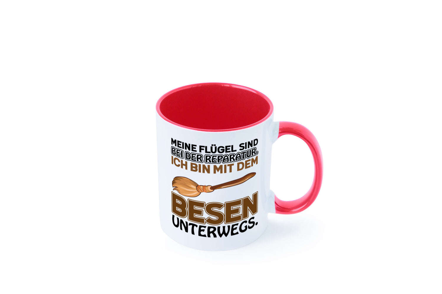Flügel Reperatur lustig Humor Geschenkidee Geschenk Tasse