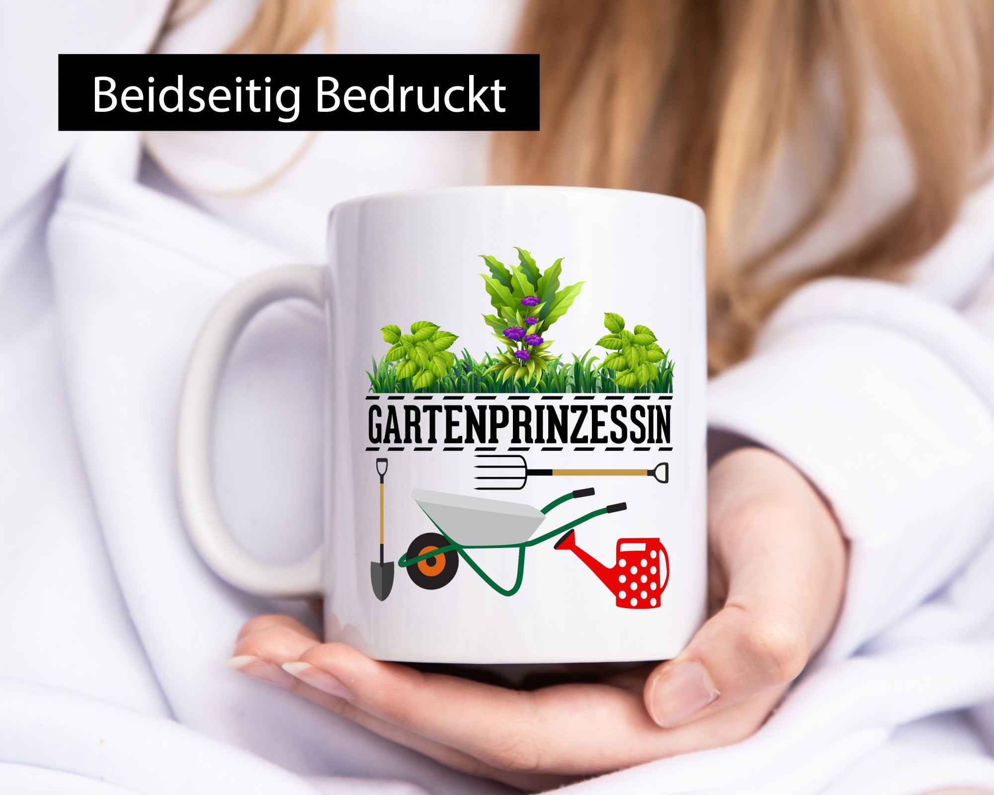 Gartenprinzessin | Gärtnerin Gartenliebhaber Geschenk Humor Geschenkidee