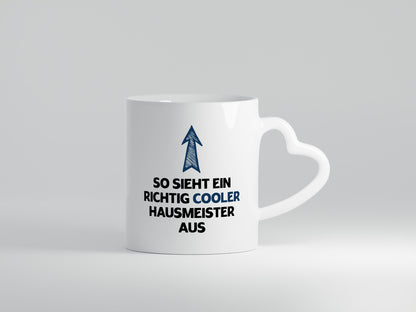 Richtig Cooler Hausmeister | Geschenkidee Humor Tasse